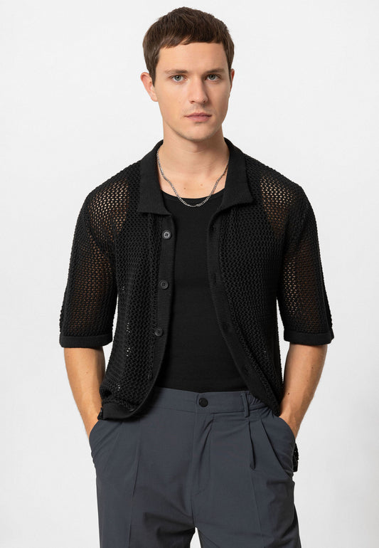 Short sleeve CARDIGAN