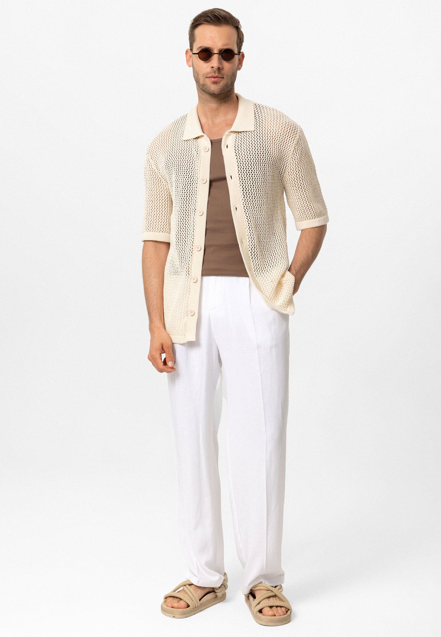 Short sleeve CARDIGAN