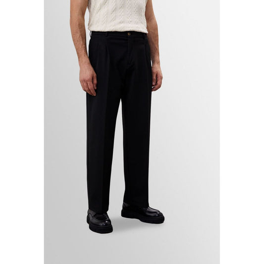 High Waist Pleated Comfortable Fit Men’s Trousers