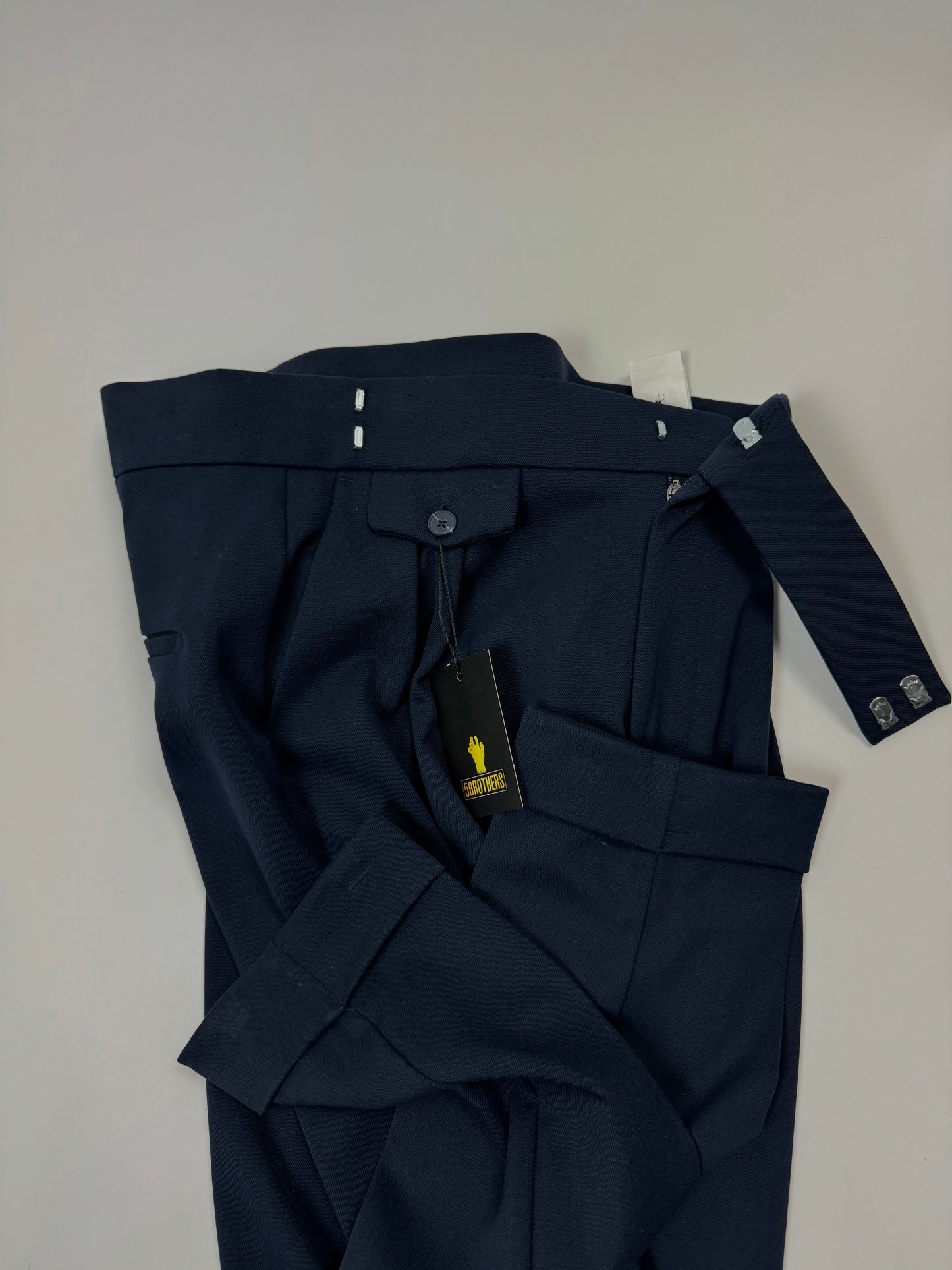 High Waist Pleated Trousers