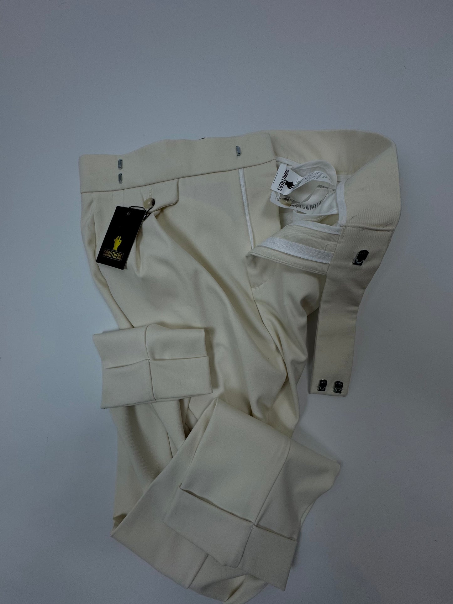 High Waist Pleated Trousers