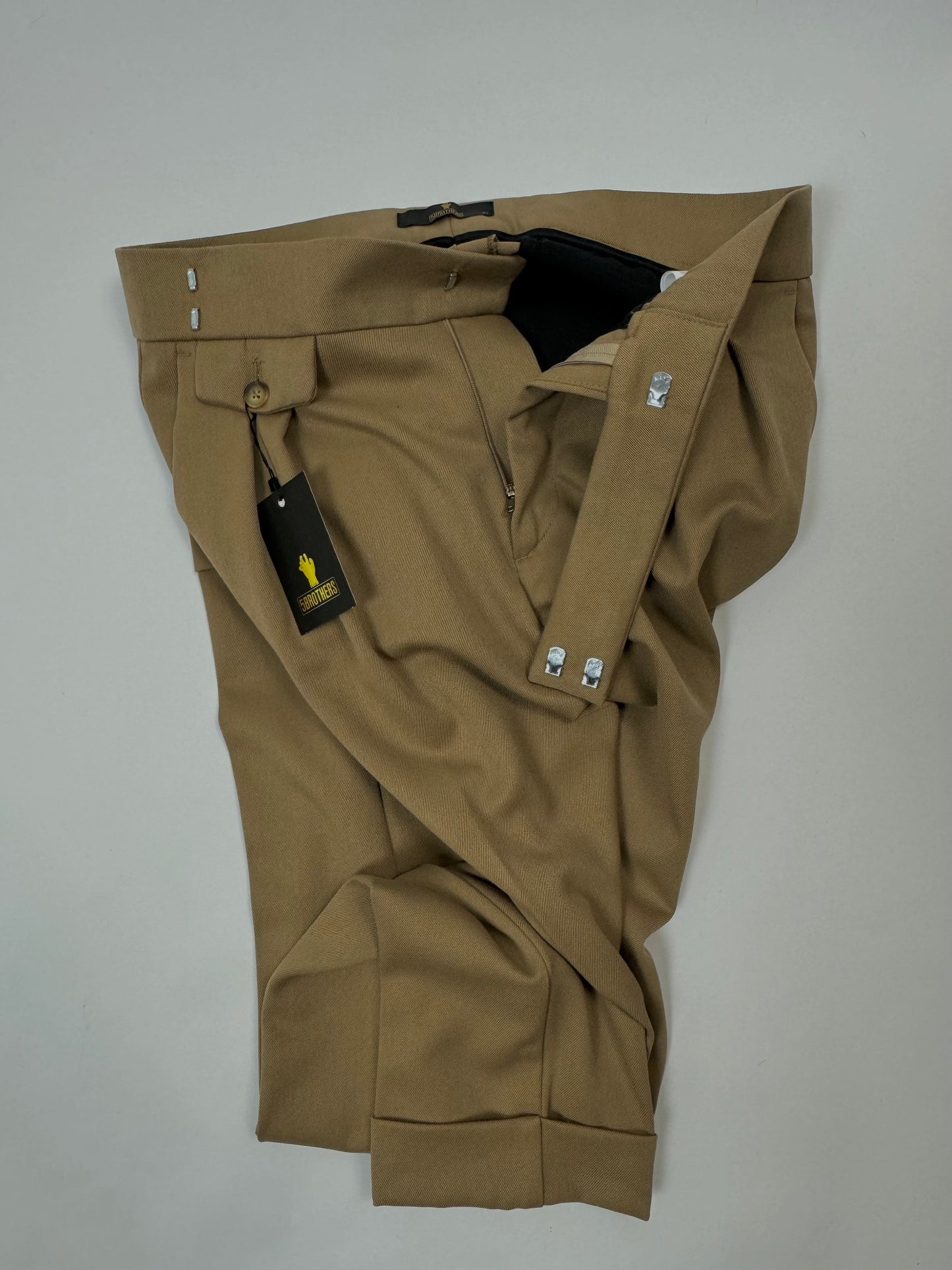 High Waist Pleated Trousers