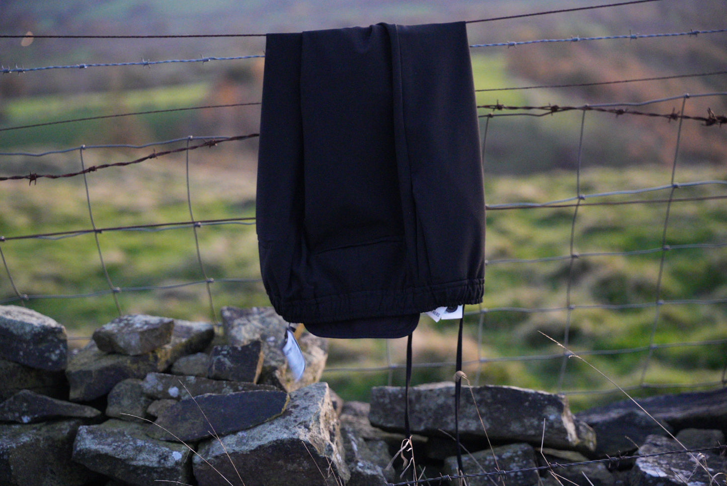 Elastic Waist Pleated Men's Trousers