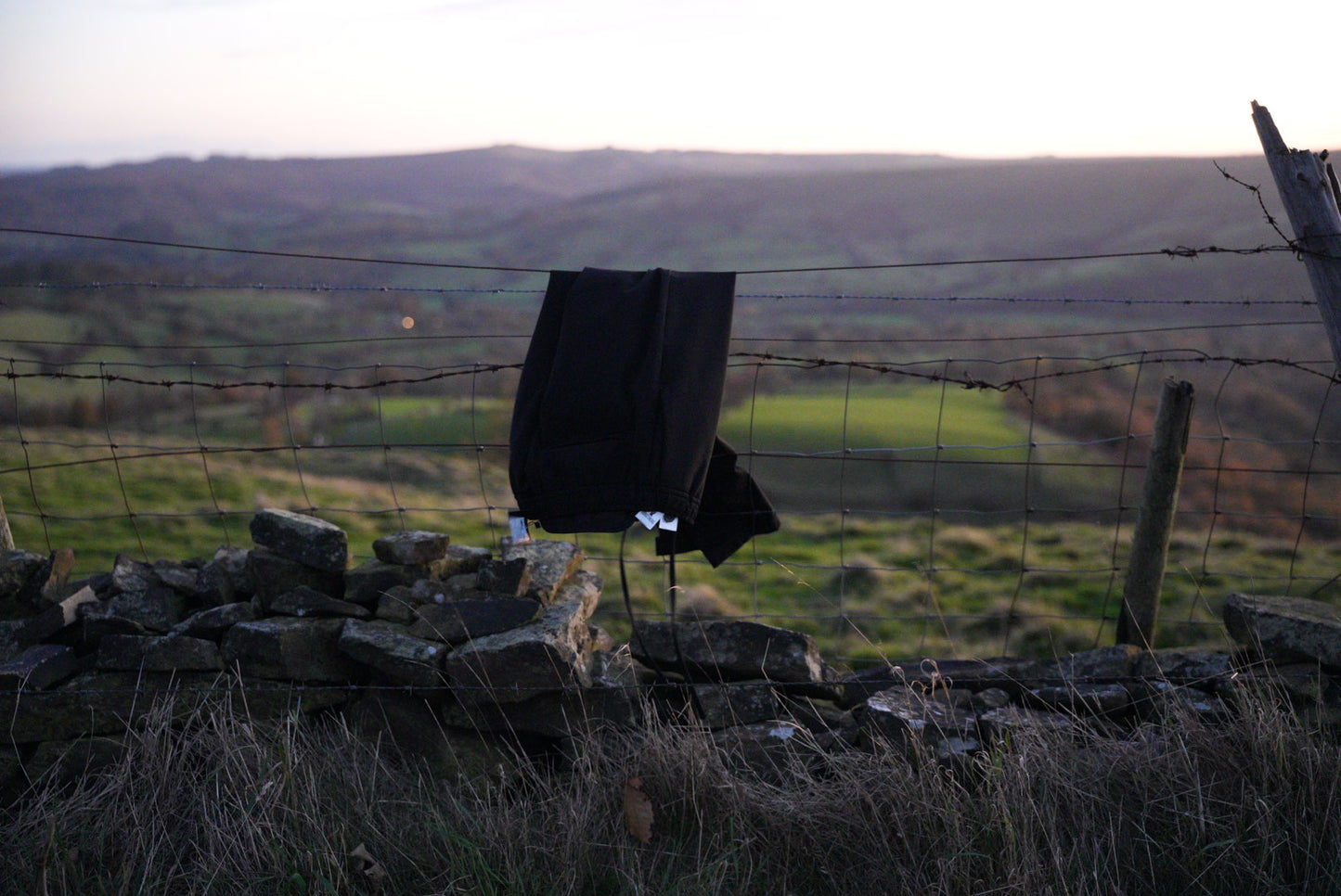 Elastic Waist Pleated Men's Trousers