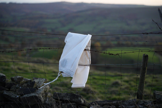 Elastic Waist Pleated Men's Trousers