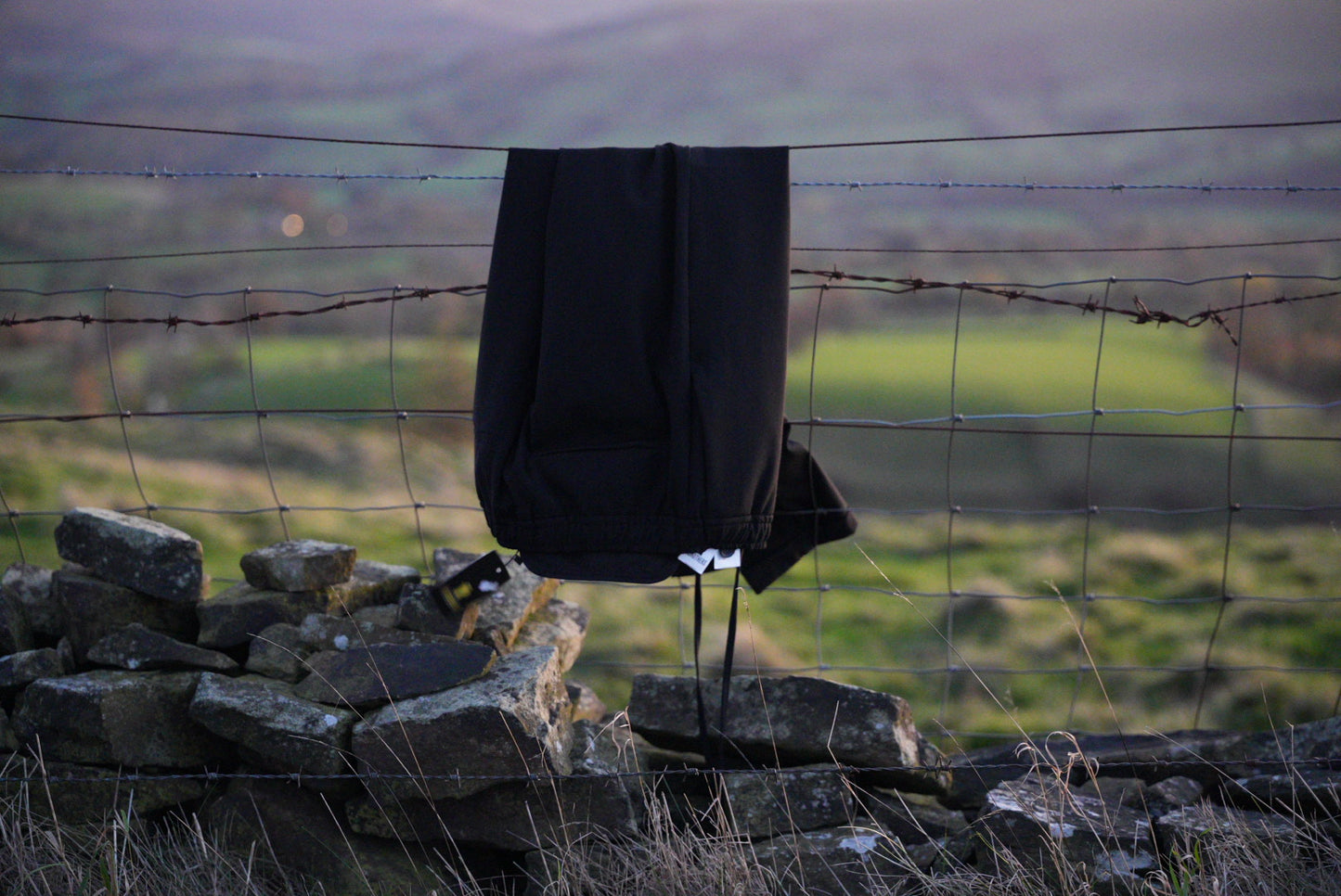 Elastic Waist Pleated Men's Trousers