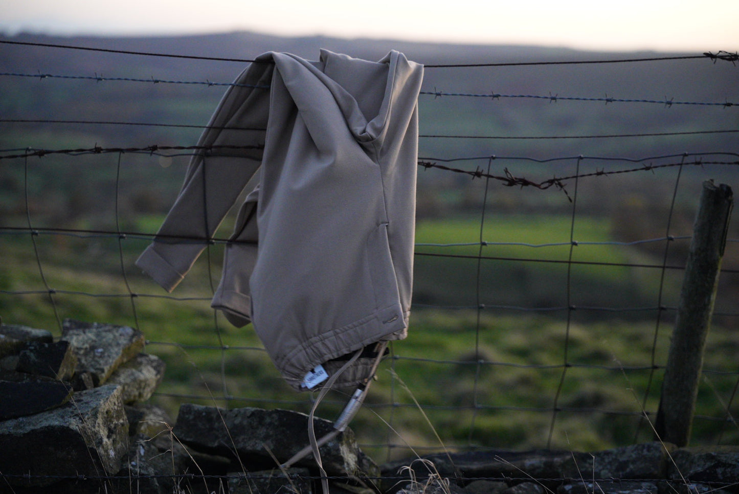 Elastic Waist Pleated Men's Trousers