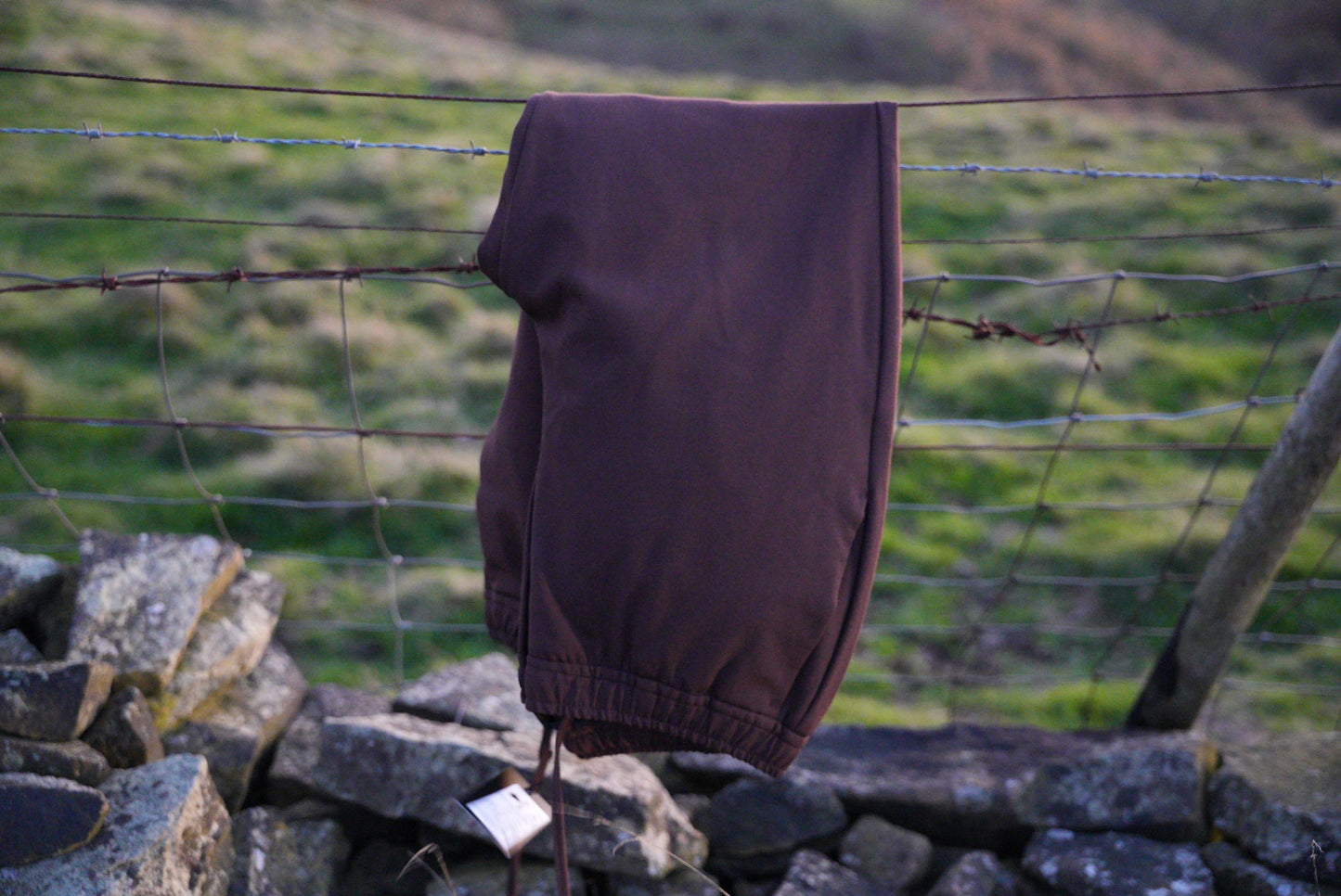 Elastic Waist Pleated Men's Trousers