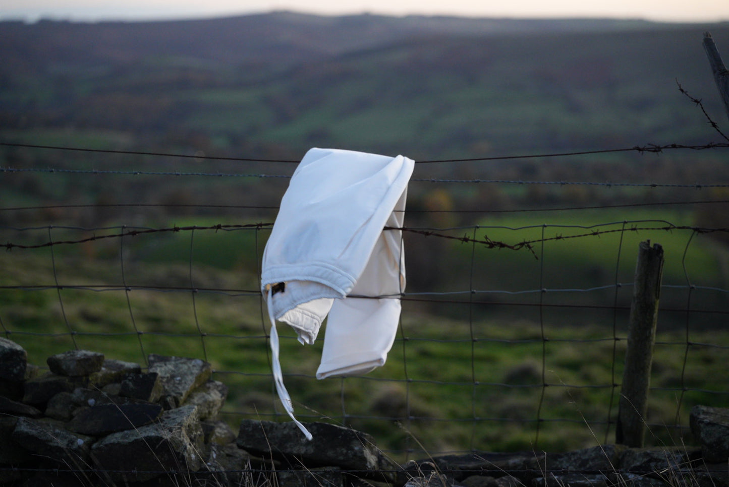 Elastic Waist Pleated Men's Trousers