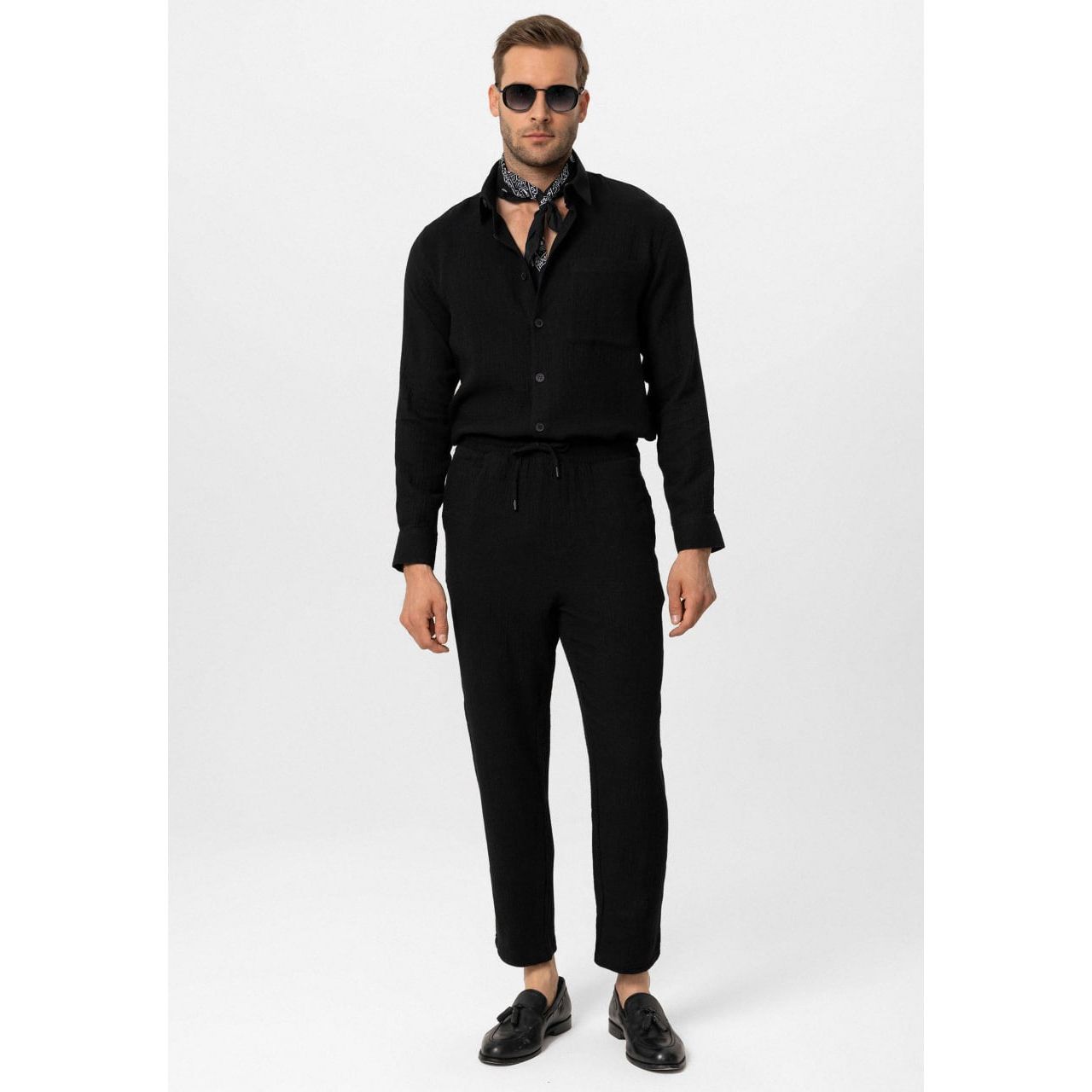 Muslin Long Sleeve Men’s Shirt